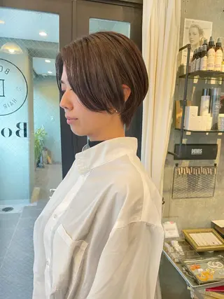 ショート カラー HIROKI ”博多 /ボブのヘアスタイル