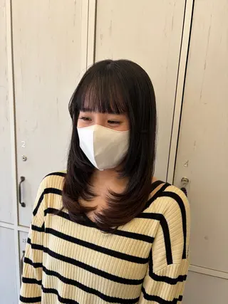 セミロング 🐝 chiba 🐻のヘアスタイル