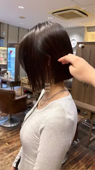 ショート 梅田/韓国レイヤー/ 透明感カラー/カレンのヘアスタイル