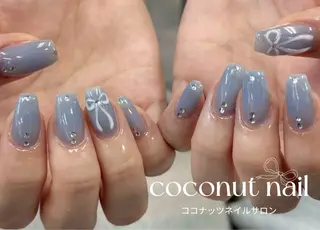 ネイル 神田 ココナッツのネイルデザイン