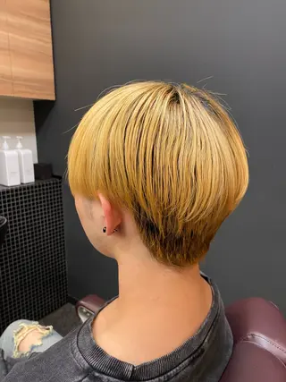 ショート メンズ メンズパーマモデル 大募集中のヘアスタイル
