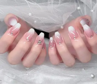 ネイル 🎀PG🩵 ネイルサロンのネイルデザイン