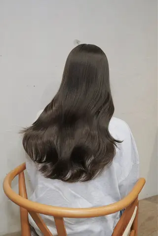 ロング カラー ブリーチなし透明感 カラー/チサト🌿のヘアスタイル