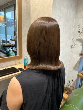 ミディアム KAWABATA NORIEのヘアスタイル