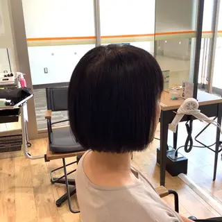 ミディアム カラー 髪質改善縮毛矯正 美容師✂️山崎竜二のヘアスタイル