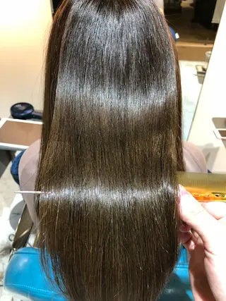 ロング カラー パーマ 佐藤 宏樹のヘアスタイル