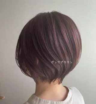 ショート カラー NOPPO 和泉市 美容室/奥村 飛鳥のヘアスタイル