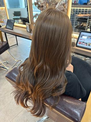 ロング カラー レイヤー✂︎髪質改善 /艶カラー🤍noaのヘアスタイル