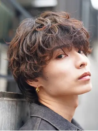 パーマ メンズ メンズ似合わせ 【fifth】おうたのヘアスタイル