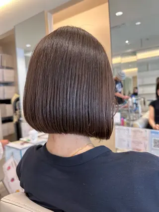 ショート 松下仁美 /ボブ顔周りレイヤーのヘアスタイル