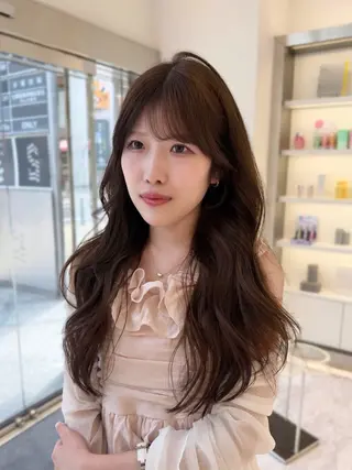 ロング parvemix平野 真央🎀💞のヘアスタイル