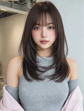 セミロング Link mili ゆうすけのヘアスタイル