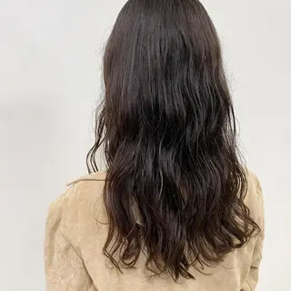 ロング パーマ ノザキ リョウスケのヘアスタイル