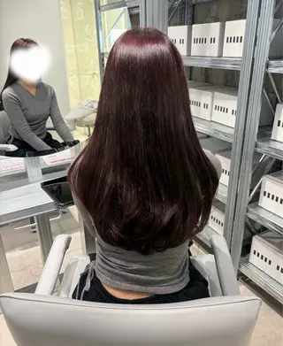 ロング カラー ダブルカラー/レイヤ ーカット 🤍ゆきなのヘアスタイル