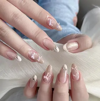 ネイル By moonネイル 🌷ワンホン/韓国風のネイルデザイン
