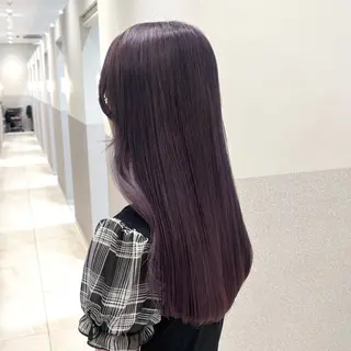 ロング カラー 🩵ブリーチカラー MIORI🩵のヘアスタイル