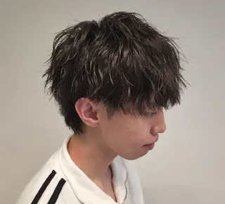 ショート パーマ メンズ 【イケメン風パーマ】 SHOFYのヘアスタイル