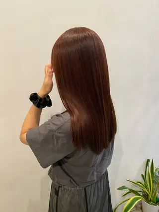 ロング やました もえかのヘアスタイル