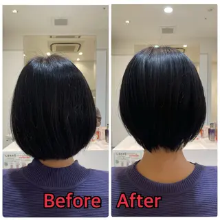 ショート 平 真亜里のヘアスタイル
