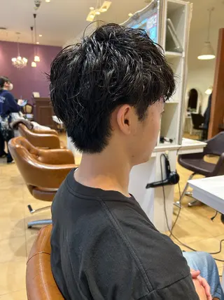 パーマ メンズ 今中紗英 /奈良市/尼ヶ辻のヘアスタイル