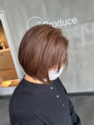 ショート カラー 脱白髪染め❕白髪 ぼかし特化🌟ヨコタのヘアスタイル