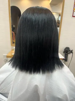 ミディアム 泉 綾乃モーラ[鳳店]のヘアスタイル