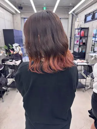 カラー Asami/名古屋/ ハイトーン/デザインのヘアスタイル
