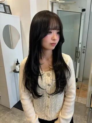 ロング MASAKI 艶髪 髪質改善縮毛矯正のヘアスタイル
