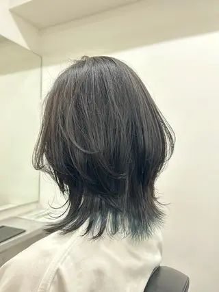 ショート カラー ヘアアレンジ 𝑅𝑖𝑛𝑎🍒 レイヤー/ベージュのヘアスタイル
