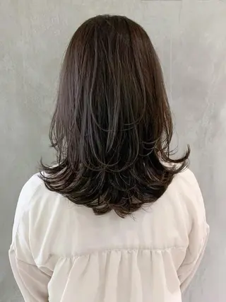 カラー パーマ ヘアアレンジ ITbyALBUM 中野店のヘアスタイル