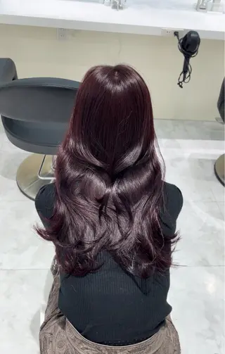 セミロング 安原 幸生のヘアスタイル