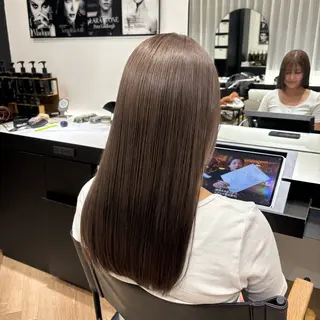 セミロング 柳原 沙耶のヘアスタイル