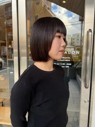 ミディアム 渋谷 無料カット NERO/コウシロウのヘアスタイル