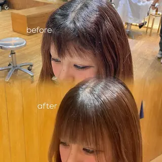 ロング パーマ 縮毛矯正/レイヤー 🌙児玉光瑠のヘアスタイル