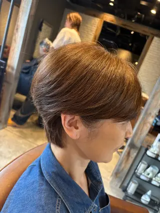 ショート 新田 勇斗のヘアスタイル