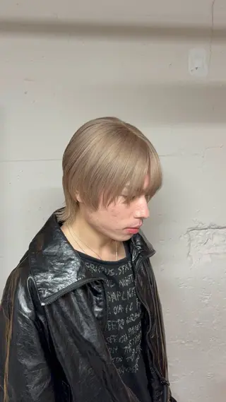 ショート tokute 中野真咲🐺のヘアスタイル