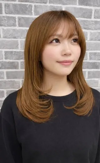 セミロング Noyヨシモト ヒロトのヘアスタイル