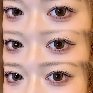 マツエク・マツパ Mell Yuuna ♡パリエク /束感のマツエク・マツパデザイン
