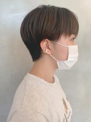 ショート カラー sakoda shunkiのヘアスタイル