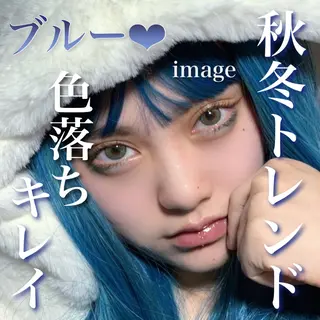 ロング カラー ラベンダー💜 グレージュ🩶のヘアスタイル