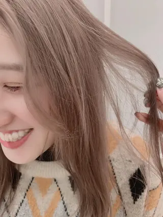 ロング カラー 🦖鶴岡 香純🦖のヘアスタイル