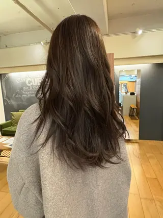 ロング カラー CUEON./栁沼 光希のヘアスタイル