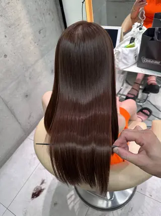 ロング カラー 《髪質改善✖️オリー ブ🧸》小嶋拓也のヘアスタイル
