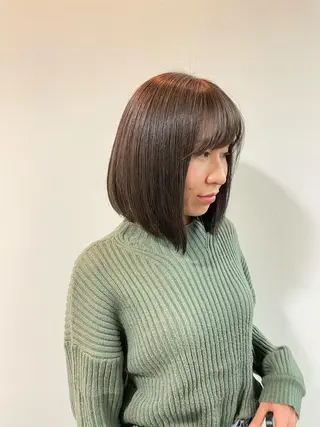 ミディアム ERINA🐸垢抜け ミディアム/レイヤーのヘアスタイル