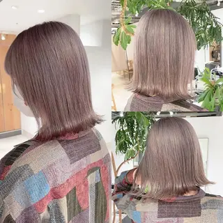 ミディアム カラー 渋谷:インナーカラー /🍒エリカ🍒のヘアスタイル