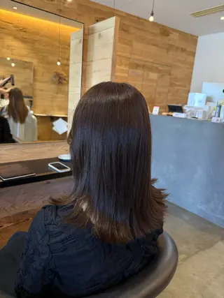 セミロング Hina/札幌/カラ ーモデル募集中🌼のヘアスタイル