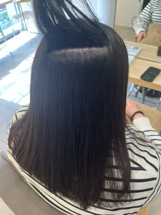 ミディアム パーマ 首藤 大翔のヘアスタイル