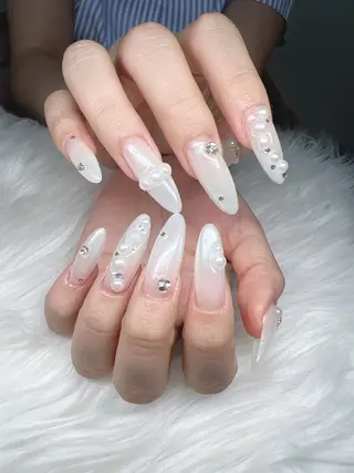 ネイル Lee Nails チップ長さだし専門店のネイルデザイン