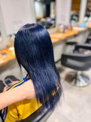 セミロング カラー ✨川越ブリーチ特化✨ Yumaのヘアスタイル