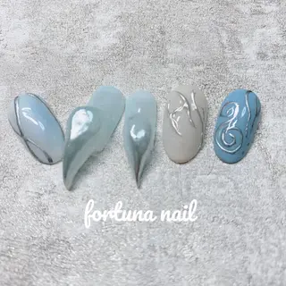 ネイル Nail •Head スパFortunaのネイルデザイン